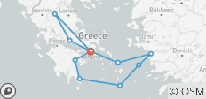  Croisière \&quot;Trésors de Grèce\&quot; avec Delphes et Météores - 11 destinations 
