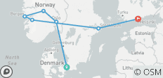  Scandinavia &amp; Beyond : Capital Vibes meet Norway Roadtrip - 7 destinations 