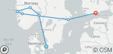  Scandinavia &amp; Beyond : Capital Vibes meet Norway Roadtrip (7 destinations) - 7 destinations 