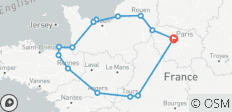  Lo mejor del norte de Francia 2026 - 15 destinos 