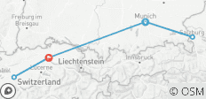  7 Days by Train in Munich &amp; Zurich: Alpine Dreams &amp; Bavarian Charms - 6 destinations 