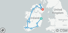  Shades of Ireland featuring Northern Ireland (Dublin to Belfast) (2026) - 16 destinations 