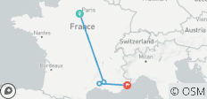  Flat 15% off -[Self-Guided] Paris and the Best of Southern France - Paris, Avignon &amp; Nice in 8 Days: Christmas and New Year Sale - 4 destinations 