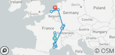  Wondrous Europe 2026 - 25 Days (from Lyon to Amsterdam) - 18 destinations 