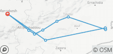  Circuit privé de luxe de 3 jours dans le désert du Maroc, de Marrakech à Merzouga - 10 destinations 