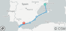  De la Catalogne à l\'Andalousie 2025 - 8 destinations 