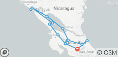  Costa Rica and Nicaragua - Natural Treasures and Cultural Heritage - 16 destinations 
