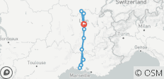  De la Bourgogne à la Camargue le long de la Saône et du Rhône (croisière de port à port) - 11 destinations 