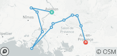  Provence | France | Guided Biketour | scheduled departures - 12 destinations 