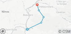  Les Alpilles de Provence à vélo - 5 destinations 