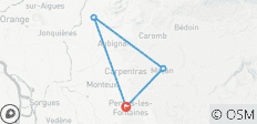  Cotes Du Ventoux Cycling - 4 destinations 