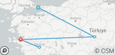  Circuit de 10 jours en Turquie - 5 destinations 
