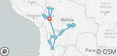  Bolivia total - 20 destinos 