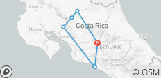  Costa Rica Erlebnisreise (7 Destinationen) - 7 Destinationen 
