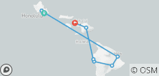  Best of Hawaii (Intra Tour Air Hawaii 2 vols, croisière en première classe) - 9 destinations 