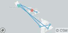  Best of Hawaii (Intra Tour Air Hawaii 2 vols, croisière Premium) - 10 destinations 