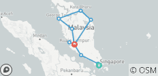  Highlights of Malaysia - 10 days - 11 destinations 