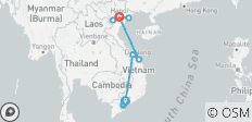  De Ciudad Ho Chi Minh a Hanoi y Mai Chau - 12 días - 11 destinos 