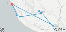  8 DAYS TOUR: LIMA, CUSCO, MACHU PICCHU &amp; PUNO – INCLUDES DOMESTIC FLIGHTS &amp; VISTADOME TRAIN - 11 destinations 