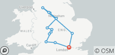  English Adventure (11 Days) - 13 destinations 