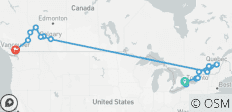  Le Grand Voyage au Canada - 16 destinations 