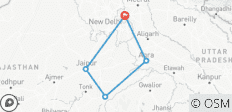  Golden triangle tour withh safari - 5 destinations 