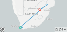  Cape, Winelands &amp; Kruger - 11 days - 9 destinations 