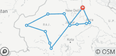  13-Day Rajasthan and Agra Cultural Tour - 13 destinations 