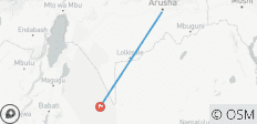 Excursion d\'une journée dans le parc national du Tarangire<br /> - 2 destinations 