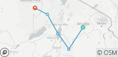  MIGRATION DU SERENGETI TRAVERSÉE DE LA RIVIÈRE MARA 9 JOURS - 5 destinations 