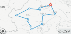  Fort et palais du Rajasthan - 16 jours d\'innombrables forteresses - 14 destinations 