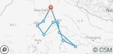  \&quot;India’s Wildlife &amp; Heritage: 15-Day North India Odyssey\&quot; - 10 destinations 