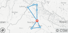  L\'Inde : Delhi, Amritsar, les merveilles de l\'Himalaya et le Rajasthan royal. - 9 destinations 