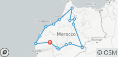  Circuit de 10 jours au Maroc authentique - Découvrez l\'âme du Royaume - 17 destinations 