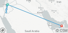  Combinaison de voyage Jordanie et Dubaï - 10 destinations 