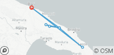  Puglia by Train - 7 days - 7 destinations 