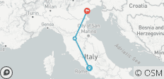  Klassische Italien Highlights (4 Sterne +) - 10 Tage - 3 Destinationen 