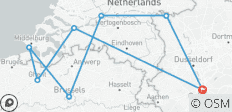  Rhin Expérience Pays-Bas &amp; Belgique 2025 (including Emmerich am Rhein) - 8 destinations 