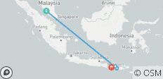  Malaysia - Indonesia City &amp; Beach Dream - 4 destinations 