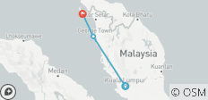  Escapade de 14 jours en Malaisie : Découvrez le meilleur de Kuala Lumpur, Penang et Langkawi - 3 destinations 