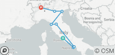  Italienische Aussichten (Rom bis Stresa) () - 8 Destinationen 