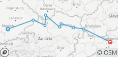  Explorador del Danubio 2026|2025 - 8 Días (from Múnich to Budapest) - 9 destinos 