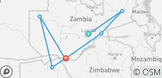  【Zambia】12 jours - Circuit safari de luxe à South Luangwa, Lower Zambezi et Victoria Falls - 8 destinations 