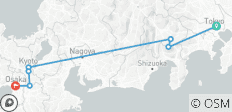  7 jours - Route de l\'or du Japon : Voyage en petit groupe à un prix abordable - 7 destinations 