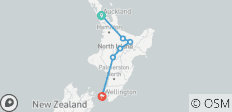  Circuit sélectif de 9 jours \&quot;Pukeko\&quot; de l\'île du Nord - 6 destinations 