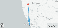  Circuit de 4 jours sur la côte de Goa - 5 destinations 