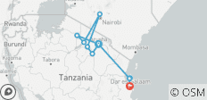  Tanzania: The Serengeti &amp; Beyond with Zanzibar - 11 destinations 