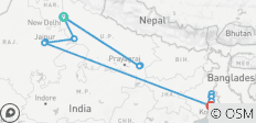  Heritage of India &amp; the Ganges River with Varanasi - 15 destinations 