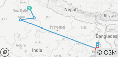  Heritage of India &amp; the Ganges River - 11 destinations 