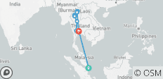  Enchanting Thailand with Singapore - 16 destinations 
